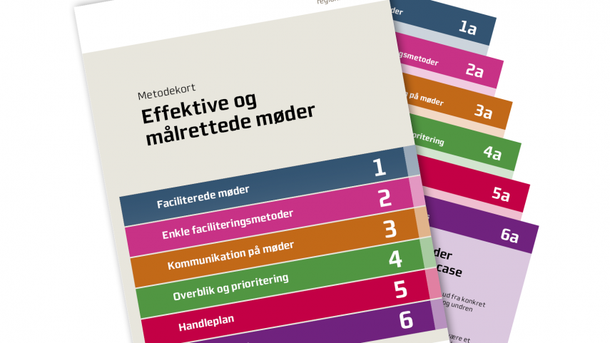 Gør det let at holde møder – fokus på facilitering og fremdrift