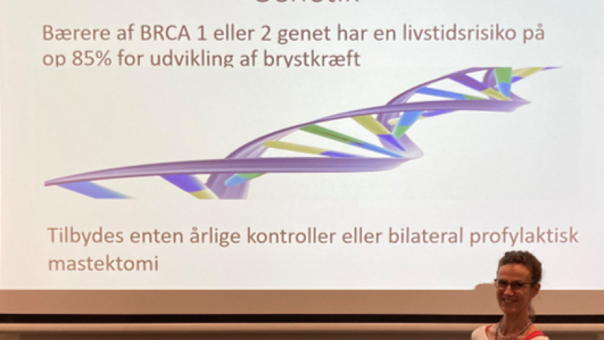 Gruppeinformation for kvinder der er i høj risiko for at udvikle brystkræft