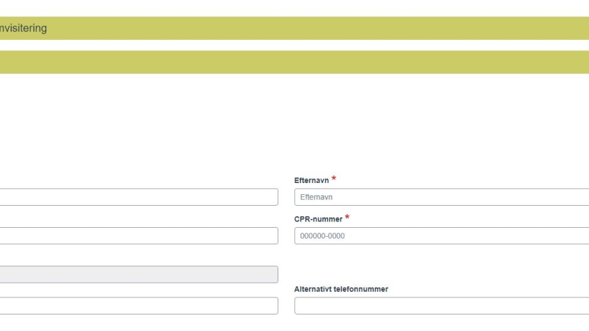 Patientkontorets Digitale henvendelsessystem