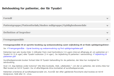 Smart fra start - udvalgte patienter booker selv tider til deres måned...