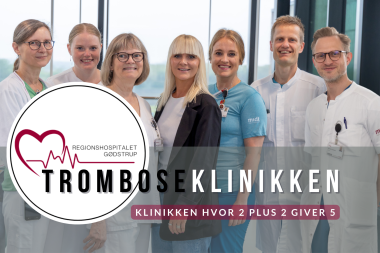 Tromboseklinikken - klinikken hvor 2 plus 2 giver 5